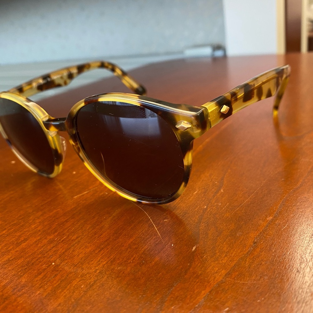 Retro specs sunglasses made in Japan preowned